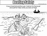 Safety Boating sketch template