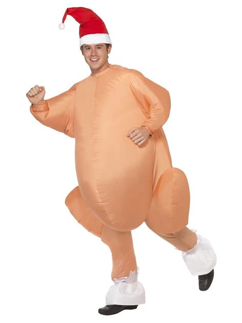 inflatable roast turkey costume smiffys