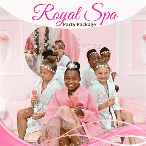 royal spa birthday party  princess spa   rock