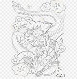 Shenron Goku Line Dragon Lineart Ball Drawing Toppng sketch template