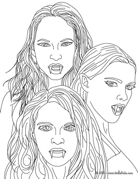 ideas vampire coloring pages  adults  coloring pages