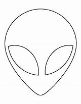 Alien Head Outline Stencil Pattern Printable Template Patternuniverse Tattoo Stencils Use Face Patterns Drawing Crafts Templates Print Shape Coloring Pdf sketch template
