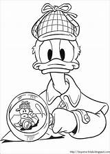Donald Duck Coloring Pages Book sketch template