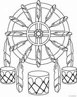Native American Coloring Pages Designs Printables Mandala Mandalas Printable Patterns Gif Colouring Clipart Indian Tradition Color Library Getcolorings 보드 선택 sketch template