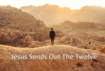 jesus sends   twelve scriptures