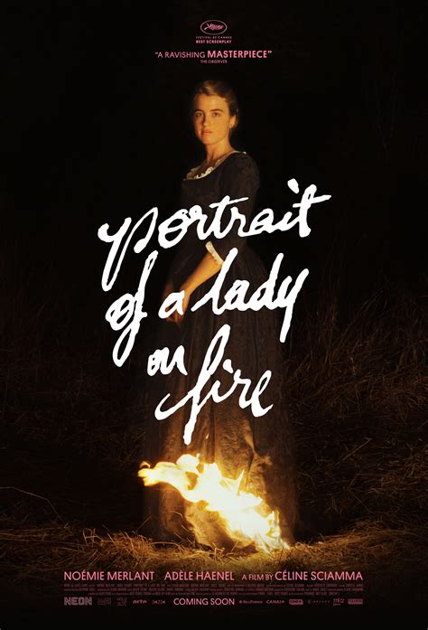 portrait   lady  fire  poster high quality glossy etsy