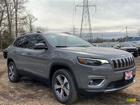 jeep cherokee limited   sting gray  sale   american automobiles buy