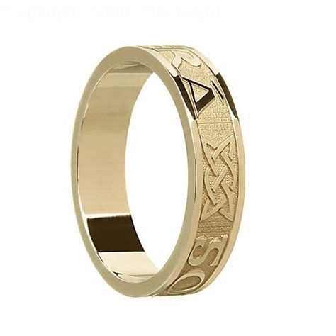irish  love ring celtic wedding rings celtic knot wedding