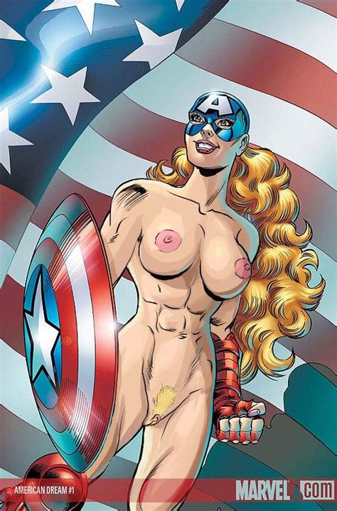 Naked Blonde Pinup American Dream Patriotic Porn Pics