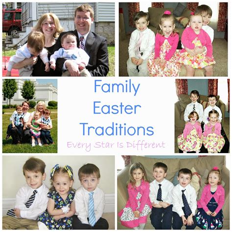 family easter tradition ideas  star