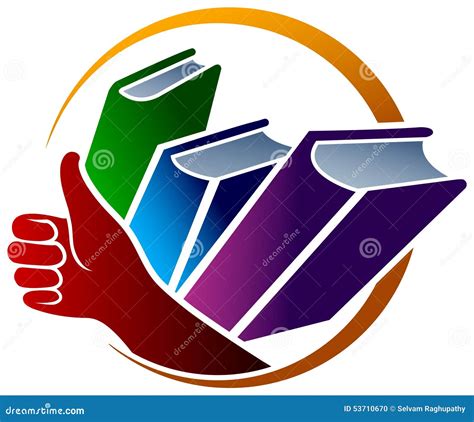 books logo stock vector image