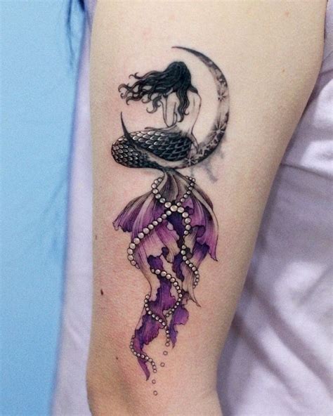 Share 79 Mermaid Tail Tattoo Ankle Super Hot Vn