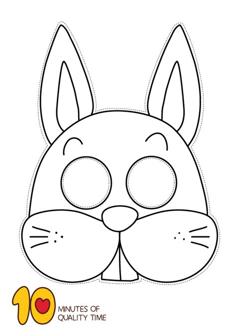 bunny mask diy  minutes  quality time diy bunny ears masks diy