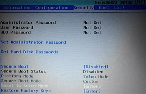 How To Disable Secure Boot On A Lenovo G50 Laptop