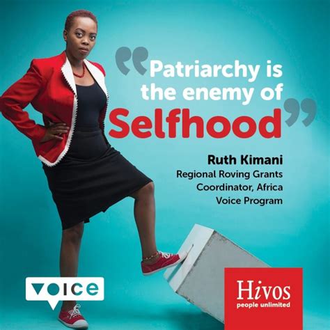 Patriarchy Is An Enemy Of Selfhood Hivos