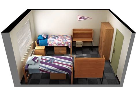 Freshman Challenge A Virtually Decorated Dorm Room Wsj