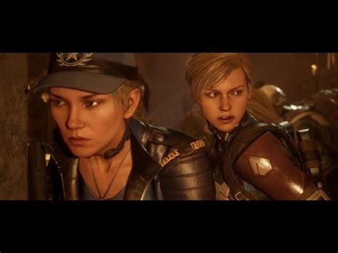 sonya cassie cage mother daughter mortal kombat project gameplay youtube