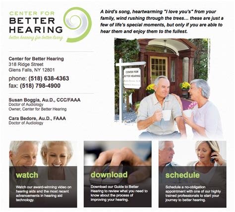 center for better hearing number one provider for hearing aids in glens falls ny now offers