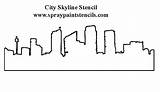 Skyline City York Coloring Stencil Pages Skylines Silhouette Printable Buildings Superhero Stencils Colouring Choose Board Architecture sketch template