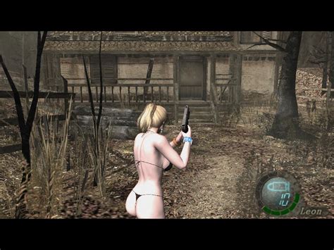 Game Mod Resident Evil 4 Skin Jill Bikini For Leon