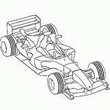 Formule Course Coloriages Carreras Colorier Fórmula Automobile Gratuit Plaisant Voitures sketch template