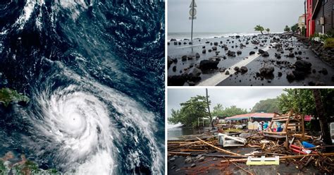 Hurricane Maria Destruction As Storm Heads For British