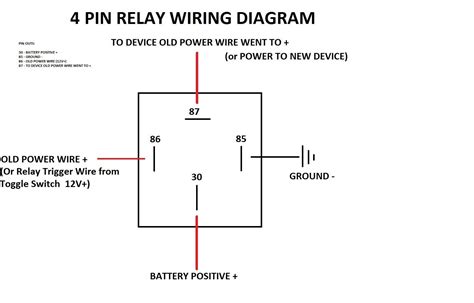 simple  pin relay diagram dsmtuners