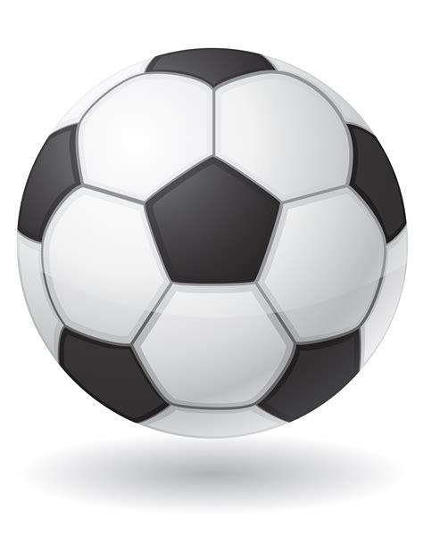 football soccer ball vector illustration  vector art  vecteezy