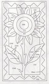Punch Needle Patterns Printable Sunflower Punchneedle Summer Embroidery Rug Crafting Coloring Designs Pattern Flower Complete Learn Guide Pages Hooking Source sketch template