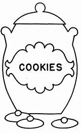 Cookie Jar Coloring Pages Drawing Coloringsky Draw Sky Color Sad sketch template