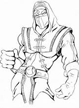 Mortal Kombat Pages Coloring Scorpion Zero Sub Colouring Ermac Vs Printable Coloriage Mortel Color Coloriages Template Getcolorings Getdrawings sketch template