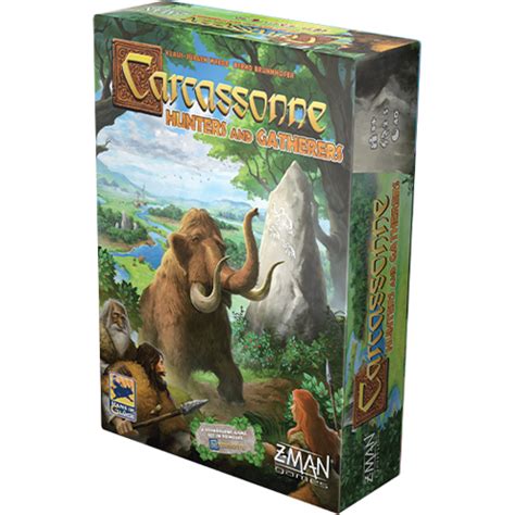 carcassonne hunters and gatherers 2020 board games zatu games uk