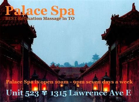 open hours  palace spa uptown toronto massage
