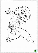 Kim Possible Coloring Pages Dinokids Kardashian Printable Color Getcolorings Close sketch template