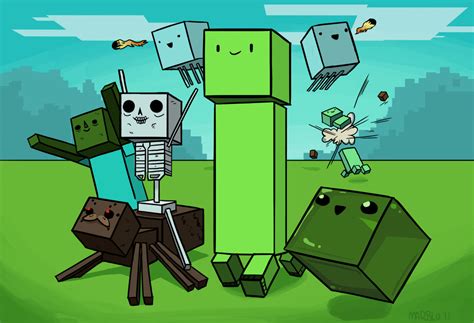 cute minecraft wallpapers wallpapersafari