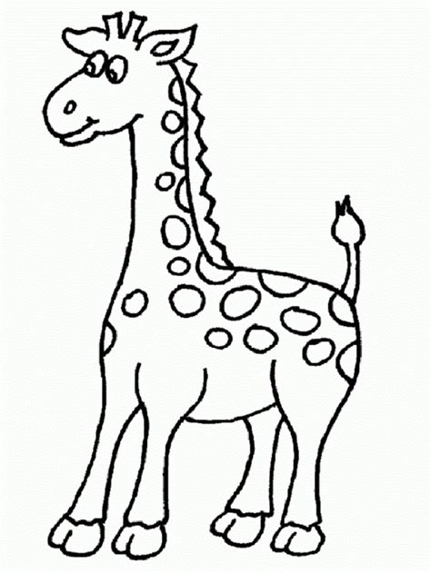 giraffe coloring pages   educative printable