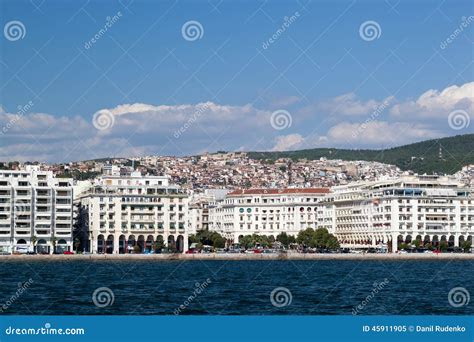 panorama  coastal city stock image image  horizontal