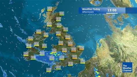 todays latest uk weather forecast april   weather channel