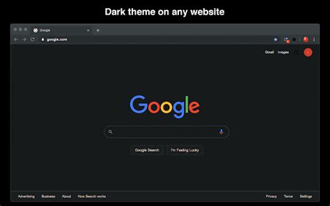 dark mode chrome web store