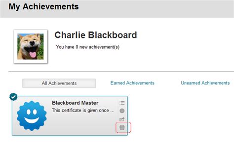 Badges Certificates And Achievements In Blackboard Elearning Support