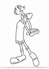 Popeye Oyl Sailor sketch template