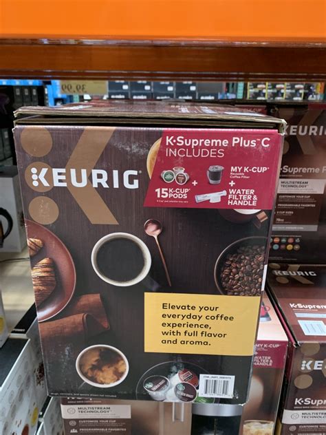 Costco Keurig K Supreme Plus C Single Serve Coffee Maker Costco Fan
