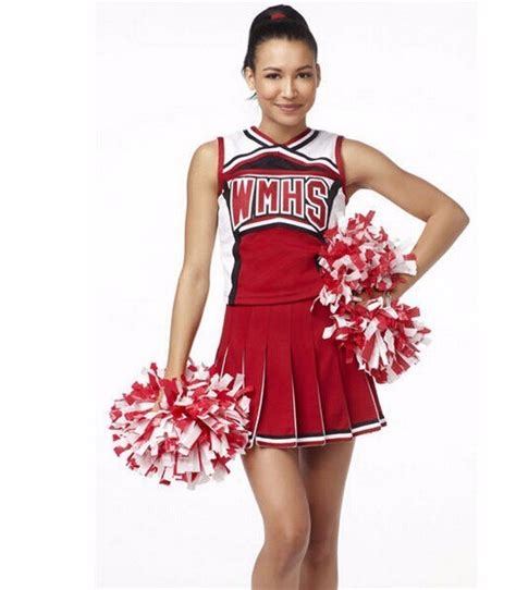 ladies costume fancy dress up red plus size 5xl cheerleader glee