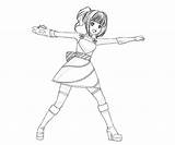 Idolmaster Takatsuki Yayoi Happy Coloring Pages Another sketch template
