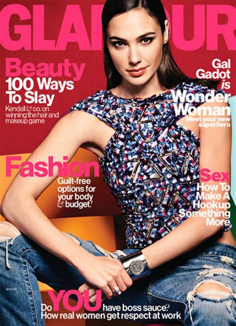 Gal Gadot In Glamour Magazine March 2016 Issue Hawtcelebs