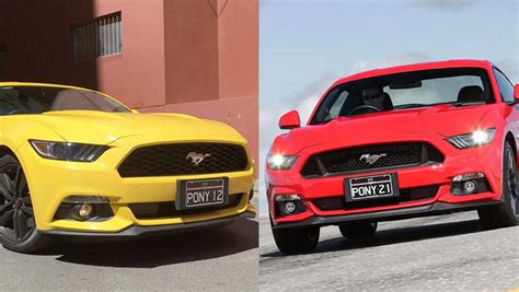 ford mustang ecoboost  ford mustang  gt review carsguide