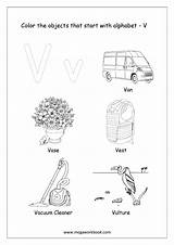 Alphabet Coloring Start Things Pages Color Megaworkbook Objects Letter Printable Starting English Worksheets Each Kindergarten Worksheet These sketch template