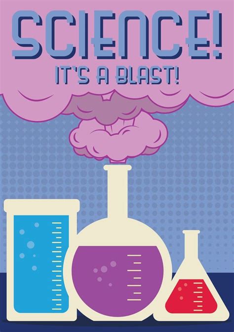 science   blast printable classroom poster  etsy