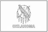 Oklahoma Geography sketch template