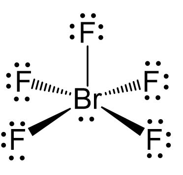 brf geometry  hybridization chemistry steps